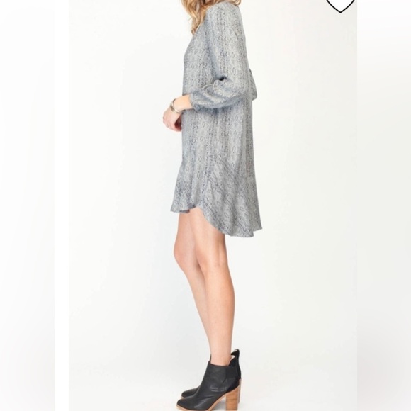 Gentle Fawn Quartz Dress button up tunic boho 100% Viscose - Picture 7 of 7